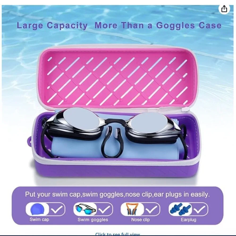 NEW Swim Goggles Case